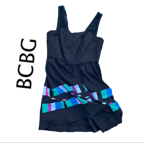 BCBG Fit & Flare Mini Dress - Picture 3 of 8